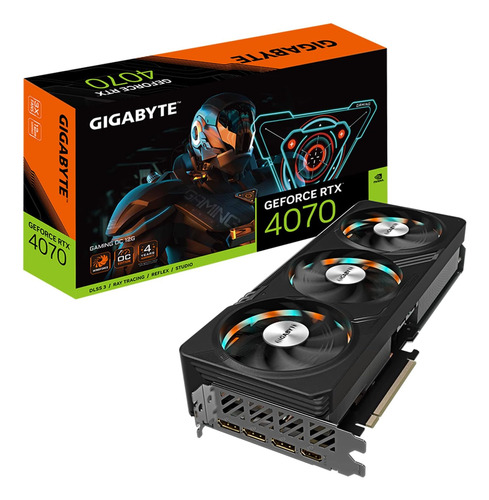 Geforce Rtx 4070 Gaming Oc 12g Graphics Card, 3x Windforce F