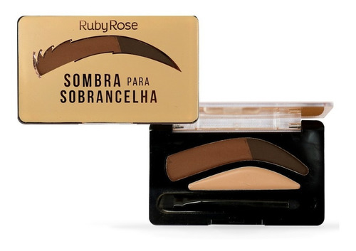 Paleta De Sombra Para Cejas Perfilado Ruby Rose Original