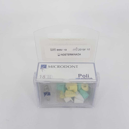 Kit - Pulidores Poli - Gloss X 18 Un + Mandril Microdont Nov