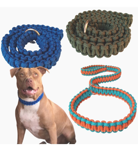 Guia Para Cachorro Artesanal Paracord