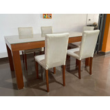 Mesa De Comedor Y 6 Sillas