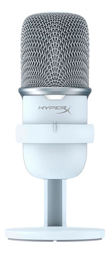 Hyperx Microfono Solocast Blanco Steaming Condensador Ppct