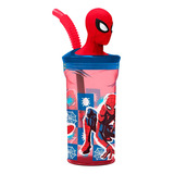 Vaso 360ml Figura 3d Spiderman