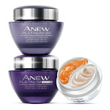 Set X 3 Anew Platinum Facial Dia, Noche+ Contorno Ojos Dual 