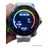 Relógio Smartwatch Bluetooth Esportes Tela Redonda 45mm