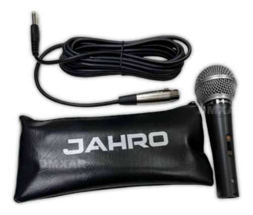 Micrófono Dinámico Jahro M58 Cardioide Cable + Estuche Sm58