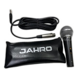 Micrófono Dinámico Jahro M58 Cardioide Cable + Estuche Sm58