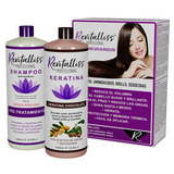 Keratina Brasileña Revitalliss De Chocolate + Shampoo 1000ml