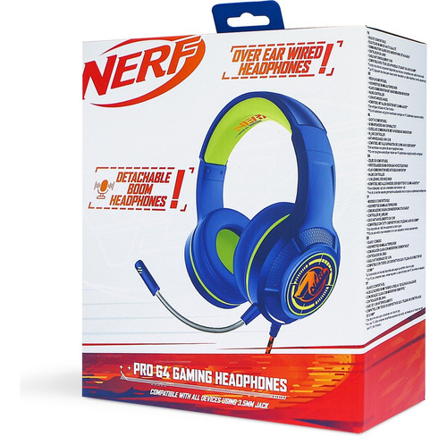 Headset Nerf Pro G4 Gaming Otl Alámbrico