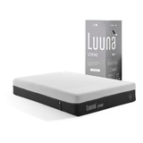 Colchón Luuna One Memory Foam, Queen Size - Hecho En México