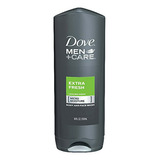 Gel De Ducha Dove Men+care, Extra Fresco, 18 Oz (paquete De 