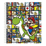 Cuaderno Book Super Mario 120 Hojas 7mm. Diseño Aleatorio Fo