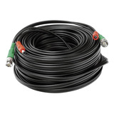 Cable Coaxial Siames 30mts 100% Cobre Hd Video Y Energía