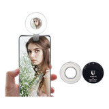 Anel De Luz Led Recarregável Para Selfie Para Telefone