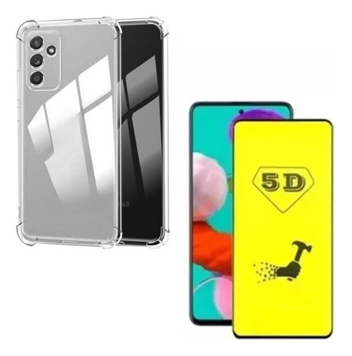 Capa Capinha  Para Samsung Galaxy M54 5g  +  Pelicula 5d Gel