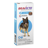 Pastilla Antiparasitario Para Garrapata Msd Bravecto Comprimido Masticable Bravecto Comprimido Para Perro De 20kg A 40kg Color Marrón Claro