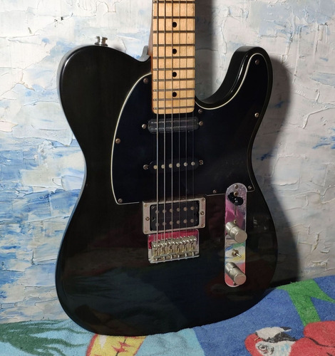 Fender Modern Player Telecaster Charcoal Black - Willaudio