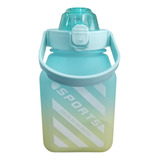 Garrafa Squeeze Esportes Academia Canudo Alça Infantil 1,5l