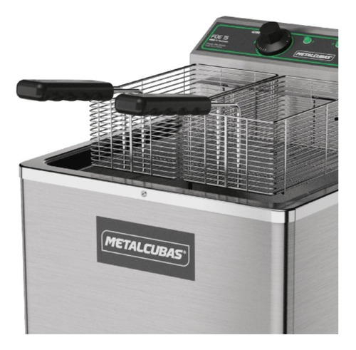  Metalcubas Foe 15 M 8000 W Cor Aço Inoxidável 8000 W