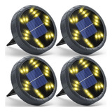 Solar Spot Lights Outdoor Waterproof, 18 Led Extra Brig...