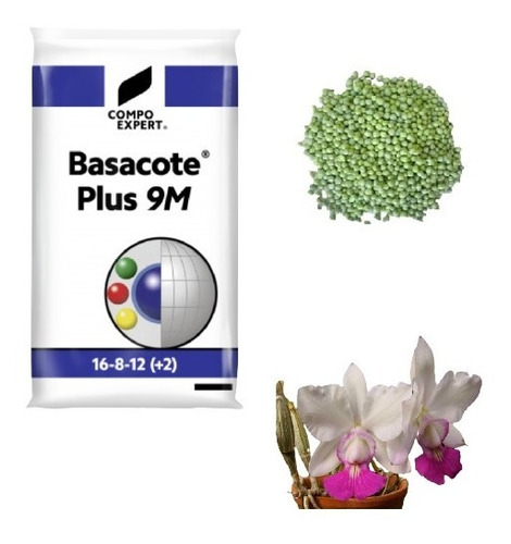 Adubo Basacote Plus 9m - 01kg - Fertilizante Orquídeas