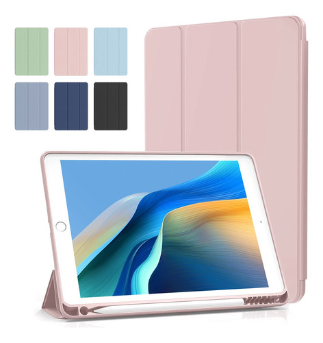 Funda Para iPad 9ª / 8ª / 7ª 10.2 Soporte Pencil Smartcover