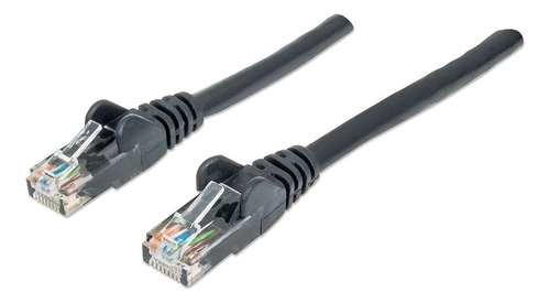 Cable Ethernet Patch 1m Cat 6 Utp Negro 342049 Intelline /vc