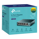 Switch De 5 Puertos Tp-link Tl-sg105 Gigabit 10/100/1000 Mbp