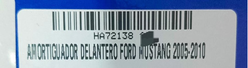 Amortiguador Delantero Ford Mustang 2005/2010 Foto 5