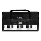 Kit Teclado Casio Ctk3500 Arranjador Musical 5/8 Com Capa