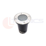 Led Solo Parede Escada Inox Round Base Redonda Tubo 109mm