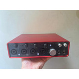 Placa De Audio Interfaz Focusrite 18i8 En Caja - Canjes