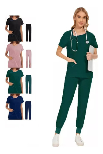 Uniforme Médico Quirúrgico Dama, Pijama Quirúrgica, Scrub