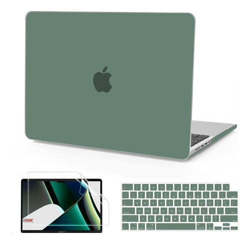 Funda B Belk Para Macbook Pro 14 M1 Pro/max +c/tec Green