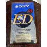 Video Cassette Vhs Sony Ed T120