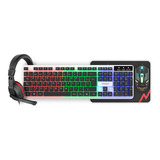 Kit Gamer Noga 4 En 1 Pc Nkb-413 Reacondicionado 