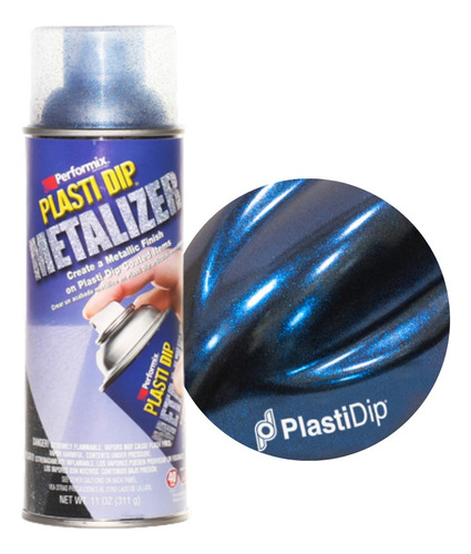 Plastidip Pintura Aerosol Metalizer Azul Metalizado