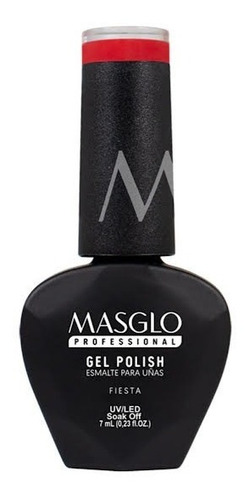 Esmaltes Masglo Gel Polish Semi - Ml  Color Fiesta