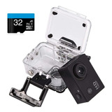 Camara Deportiva Sumergible 30m  + Accesorios + Memoria 32gb