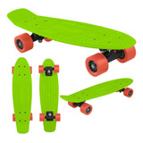 Mini Skate Cruiser Longboard Pro Tork Montado Varias Cores