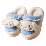 Pantuflas De Cinnamoroll De Felpa Regalo Niñas 