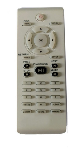 Controle Remoto Dvd Philips Dvp-3040 / Dvp-3142