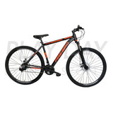Mountain Bike Fire Bird Outback  2022 R29 S 21v Frenos De Disco Mecánico Color Negro/naranja  