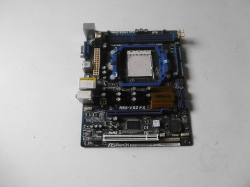 Motherboard Asrock N68-vs3 Fx Am3+ Para Repuesto