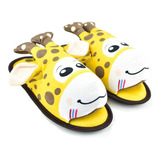 Pantufa Chinelo Infantil Feminino Ferpa Girafa 3d