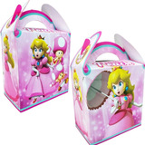 Princesa Peach De Mario Bros 30 Cajas Dulceras Bolo Fiesta 