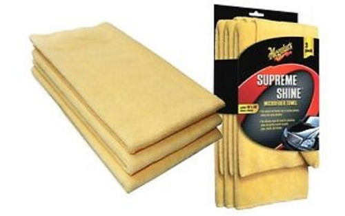 Meguiars X2020 Supreme Shine Toalla De Microfibra Detailer Color Amarillo