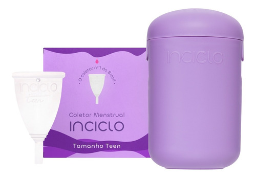 Kit Coletor Menstrual Reutilizável  + Cápsula Todos Tamanhos