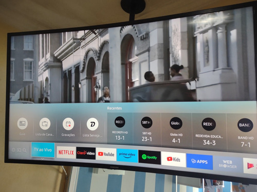 Tv Samsung Smart 40 Polegadas Curva 4k