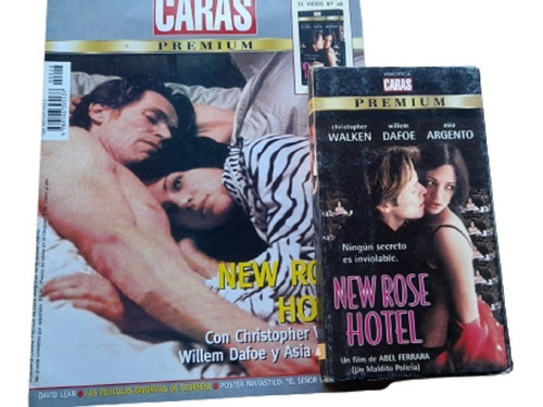 Vhs New Rose Hotel --  Videoteca Caras N° 28